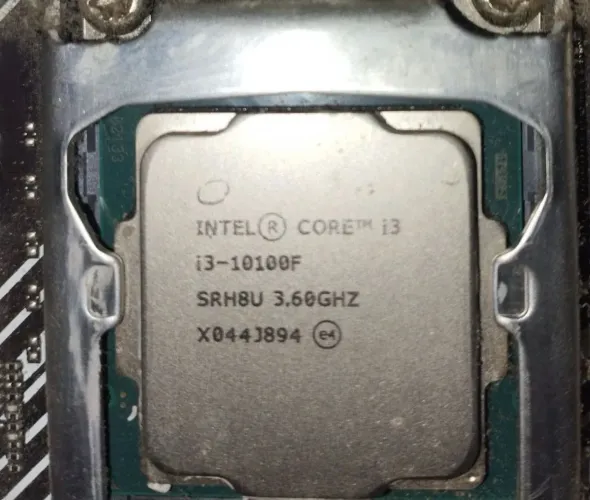 Placa Mãe e Processador (Funcionando)