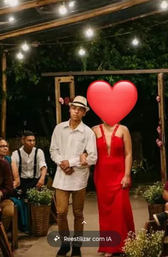 Vestido de Festa Vermelho