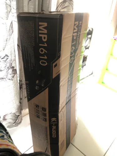 Mesa de Som 16 canais MP1610 k-Audio 