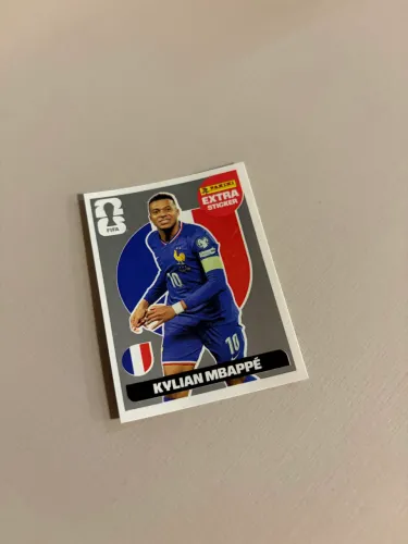 Figurinha Legend Mbappe Prata/ Silver - Copa do Mundo 2026