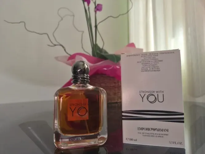Stronger With You - Perfume Armani - 100ml - Caixa Tester