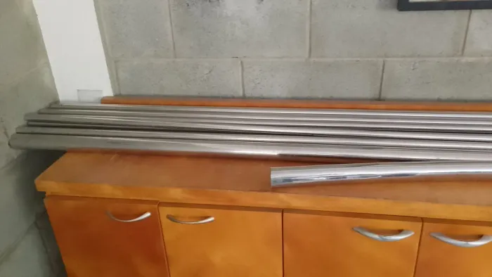 Lote de tubo de inox 