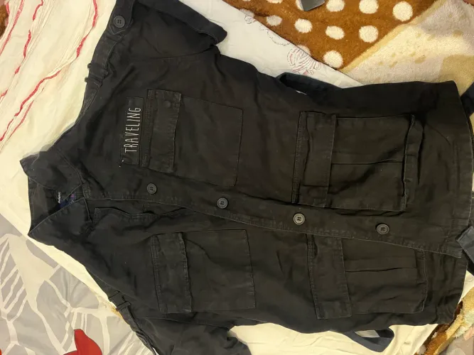 Sobre tudo jeans preto 