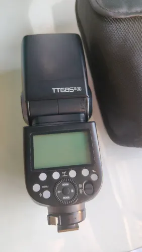 Flash GODOX TT685II N para Nikon MUITO NOVO