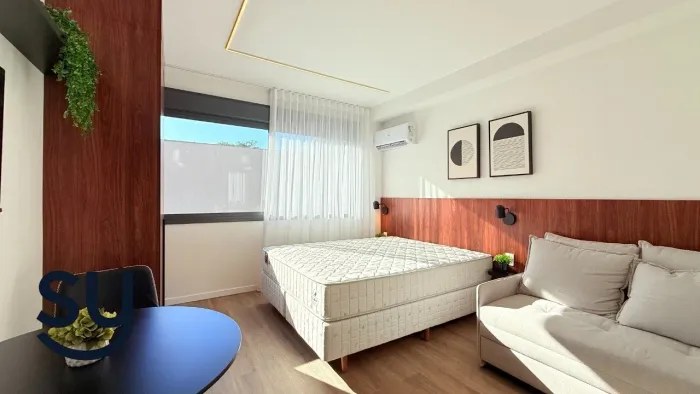 Apartamento totalmente mobiliado para locação no Skyline Moinhos de Vento