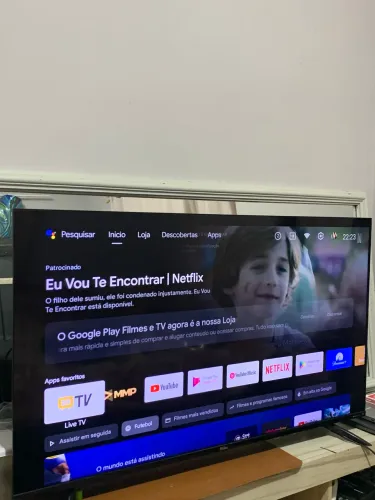 Televisão smart4k philco 43 polegadas, sem marcas de uso! 