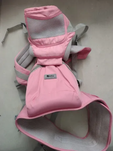 Canguru Bebê Qinhu Rosa