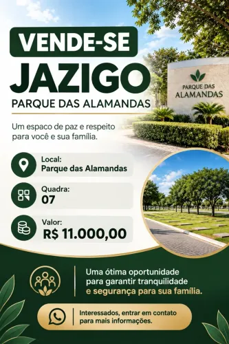 ? VENDE-SE JAZIGO