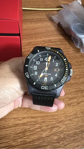 Relógio masculino Timex Expedition North Freedive Ocean