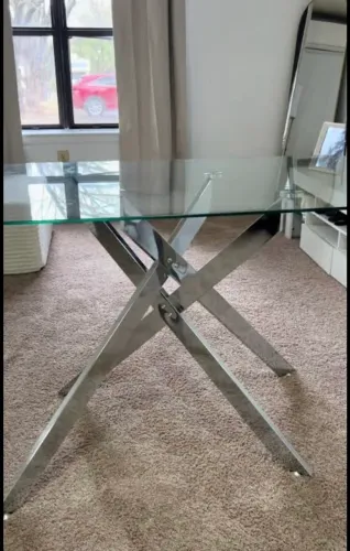 Mesa vidro temperado