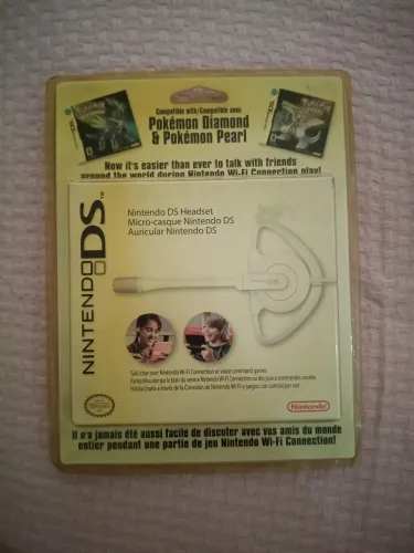 Headset Nintendo DS Lacrado Raríssimo para colecionador