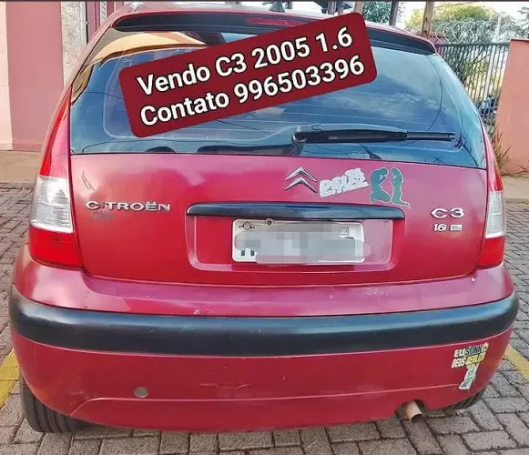 Citroen C3 GLX 1.6/ 1.6 Flex 16V 5P 2005