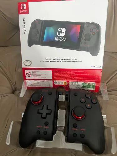 Controle nitendo switch split pad pro