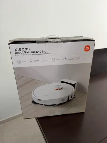 Robô aspirador xiaomi s40 PRO bivolt lançamento branco - Novo