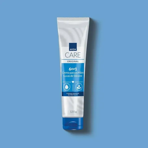 Creme hidratante para mãos.