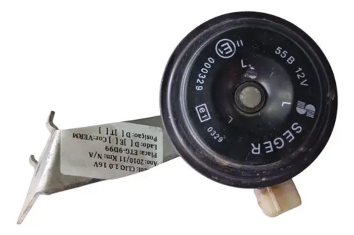 Buzina 12v Renault Clio 2010 2011 E1000329