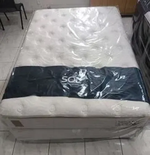Conjunto Box de Casal 1,38x1,88x70cm - Oferta!