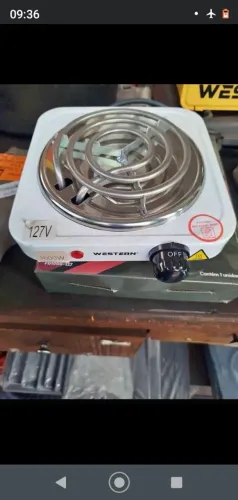 Fogao eletrico 1 boca usado