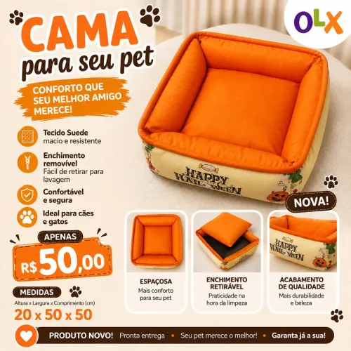 Cama para cães e gatos