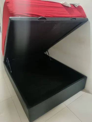 Box baú+ colchao Ortobom Premium 