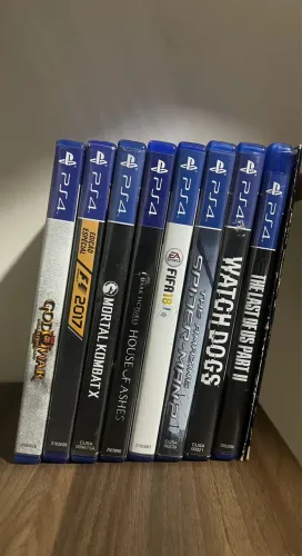 9 jogos de Ps4