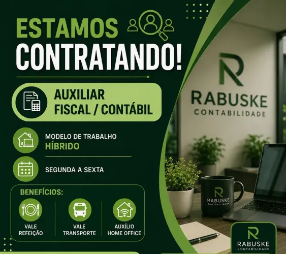 Auxiliar contábil/fiscal