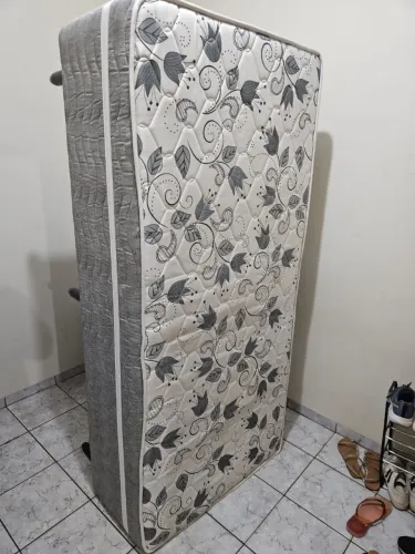 Cama box solteiro conjugada 