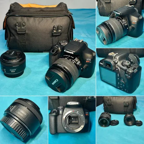 VENDO CANON EOS REBEL T7 + 50mm + 18-55mm