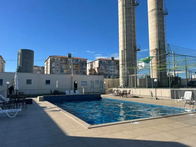 Apartamento com 2 quartos, 1 vaga, 45 m² 2 Quartos no Viva Laguna- Vista livre para o