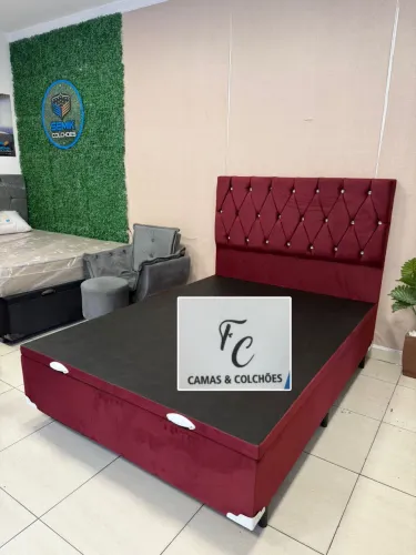 BASES PARA CAMA BOX DIRETO DA FABRICA- Vários modelos/ A partir de: