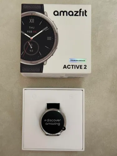 Amazfit relógio active 2 premium