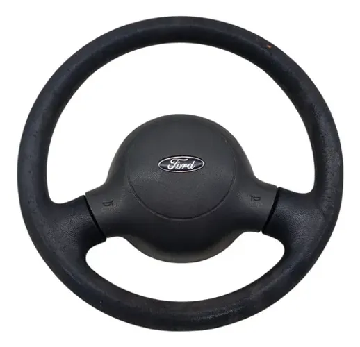 Volante Direção Ford Ka 2008 2009 13a805aa Preto Original Preto