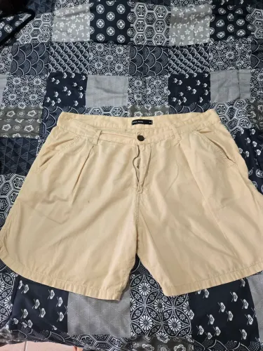 bermuda alfaiataria com pregas 44
