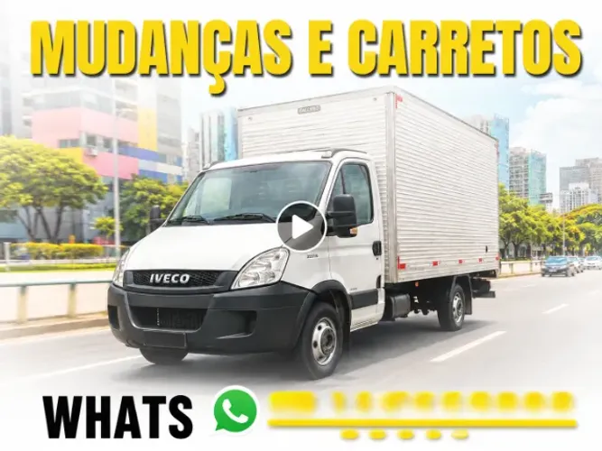 MUDANÇA MUDANÇAS , DESPONIVEL ,SERVIÇOS RAPIDOS E COM TOTAL SEGURANÇA!