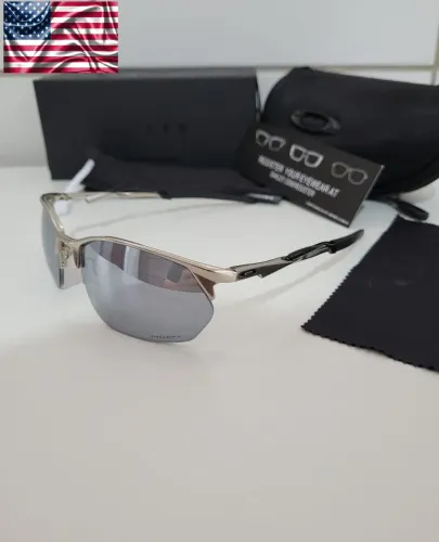 Oakley wire tap 2.0 lente prizm prata oculos de sol