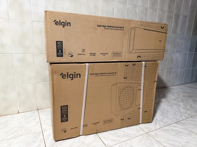 Elgin Inverter III - QUENTE E FRIO - 12000 btus