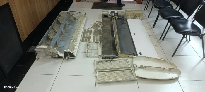 manutenção de ar condicionado