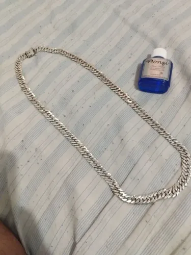 Corrente Prata 925 Legítima , 10mm Elo duplo.