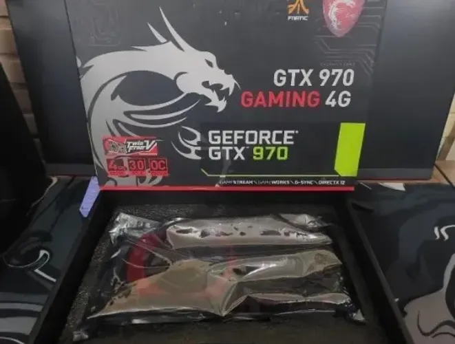 Placa de vídeo GTX 970 4G MSI TWIN FROZER