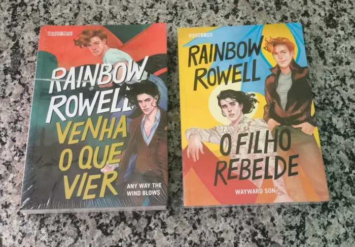 2 livros Rainbow Rowell (lacrados)