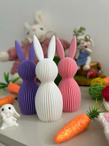 Decoração para Páscoa coelhinhos