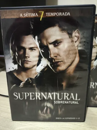 Dvd original série Supernatural 7 temporada completo