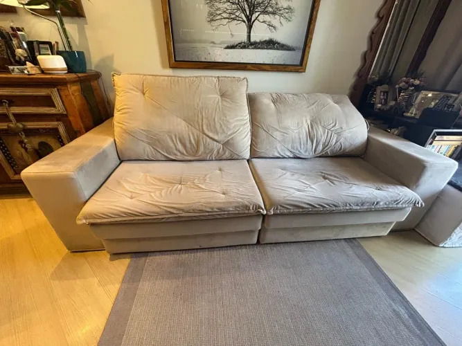 Sofá Charlize 2,50m suede
