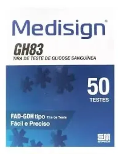 Fitas para aferir glicose Medsign gh83