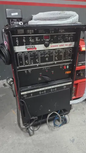 MAQUINA DE SOLDA TIG REFRIGERADA ACDC 350A COM PEDAL LINCOLN