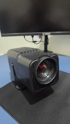 Projetor Hy320 + Mi TV Stick Xiaom