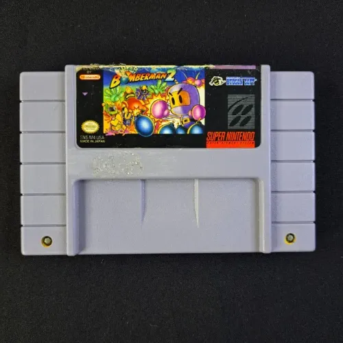 Super Bomberman 2 Original Americano - Super Nintendo Snes. Envio para todo o Brasil.