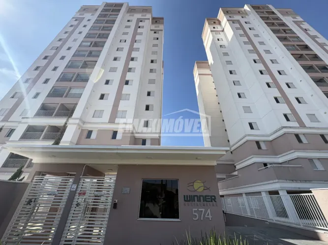 Apartamento com 3 quartos para alugar no Winner Residencial em Sorocaba/SP