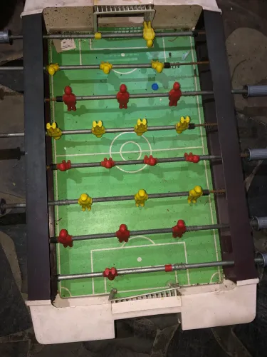 Mesa De Pebolim Portátil Antiga Original