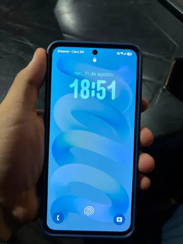 S24 FE 128GB Azul